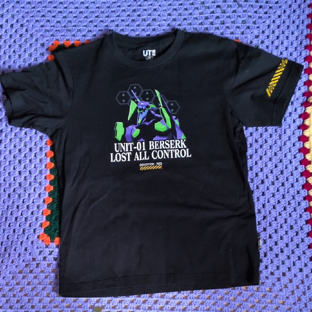Neon Genesis Evangelion X Uniqlo Unit 01 Berserk Tee